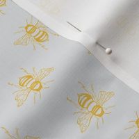 The Bees - Grey/Gold