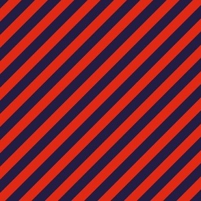 Seamless pattern of red and blue diagonal lines