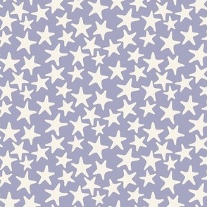 starfish stars soft grey by Pippa Shaw