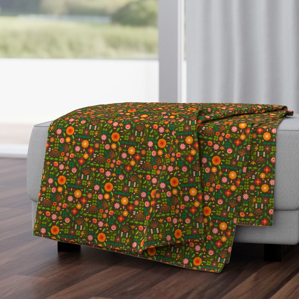 Verdure- Mod Scandi Florals- Small Scale