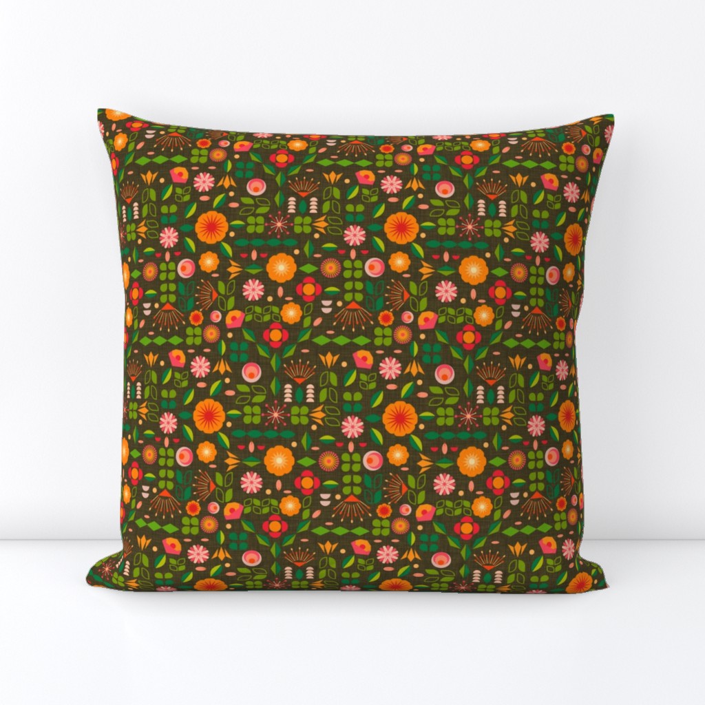 Verdure- Mod Scandi Florals- Small Scale