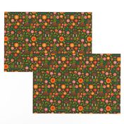 Verdure- Mod Scandi Florals- Small Scale