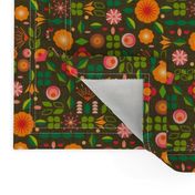 Verdure- Mod Scandi Florals- Small Scale