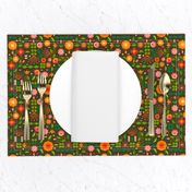 Verdure- Mod Scandi Florals- Small Scale