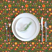 Verdure- Mod Scandi Florals- Small Scale