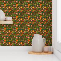 Verdure- Mod Scandi Florals- Small Scale