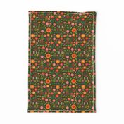 Verdure- Mod Scandi Florals- Small Scale