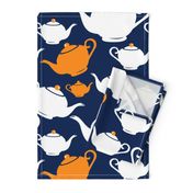 Tea on navy