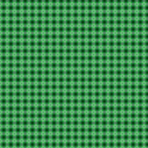 Christmas Holly Green and Dark Green Plaid Tartan with Wide White Lines