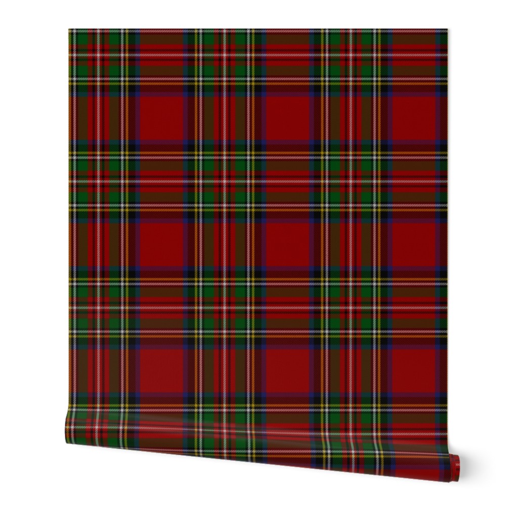 Royal Stewart Tartan Clan Plaid