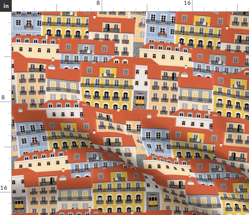Lisbon Houses pattern