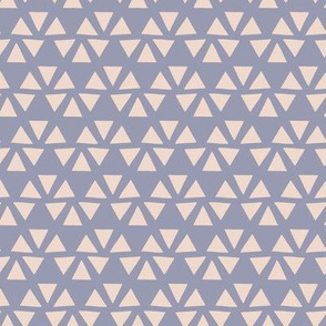 Triangles in Purple Background