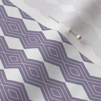 JP35 - Tiny - Harlequin Pinstripe Diamond Chains in Two Tone Violet