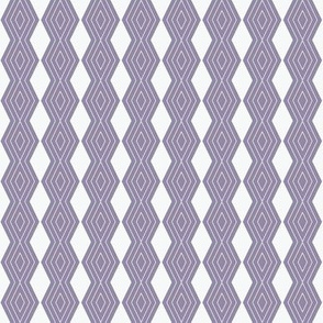 JP35 - Tiny - Harlequin Pinstripe Diamond Chains in Two Tone Violet