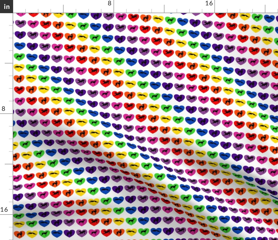 Greyt Rainbow Hearts