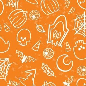 Spooky Cute Halloween (orange)