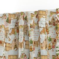 Gingerbread Village (vintage)50