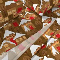 Shhhh, the Quiet Gingerbread Village