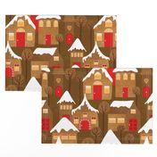 Shhhh, the Quiet Gingerbread Village