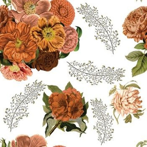 Vintage Bunch of Flowers