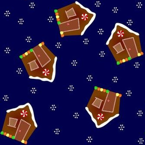 Gingerbread Houses and Snowflakes