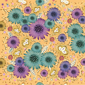 Chintz Daisies