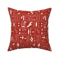 Egyptian Fabric Red