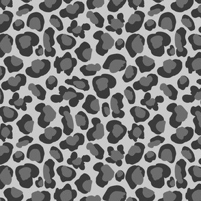 Leopard Spots Gray