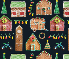 Gingerbread Houses // Festive Christmas Holiday Cheer