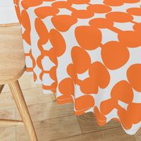 Dumbbell Dots_Ivory_Light Orange