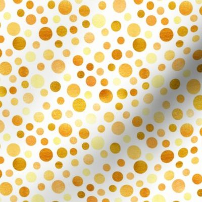 Gold Polka Dots