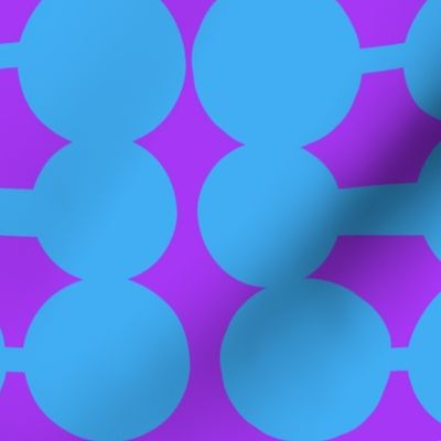 Dumbbell Dots_Purple/Blue