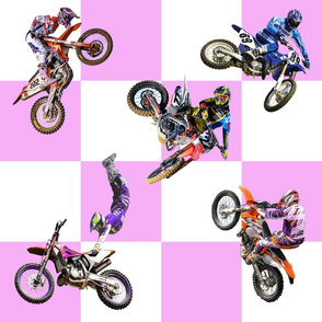 Dirtbike Stunts Pink