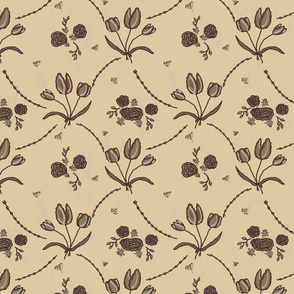 Tulip Chintz | Neutral Party