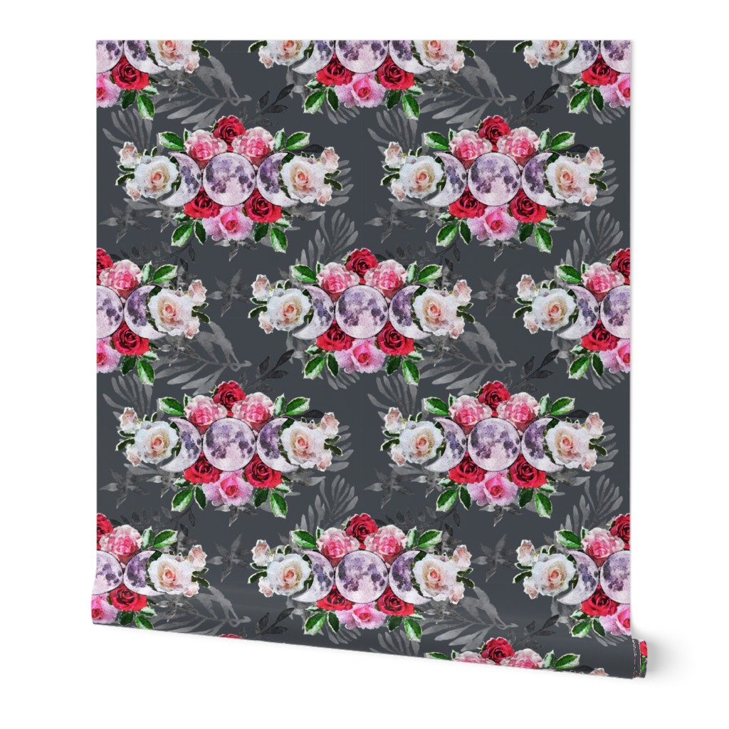 Triple Goddess Flower Chintz