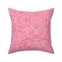 24" LARGE  NuVo Rose Petal Abstract Filigree; Monochrome