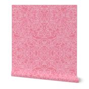 24" LARGE  NuVo Rose Petal Abstract Filigree; Monochrome