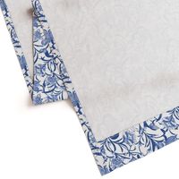 Chintz China Blue floral by Jac Slade