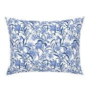 Chintz China Blue floral by Jac Slade