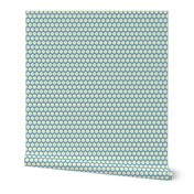 baby elephant ivory on blue polka