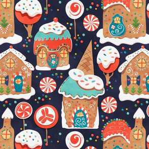 Gingerbread Candy Land