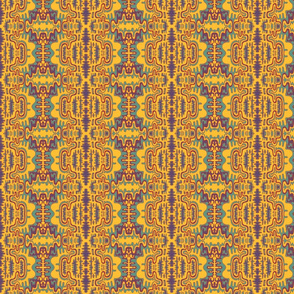 Shamanic kaleidoscope texture