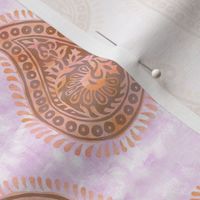 Mora paisley peach MINI