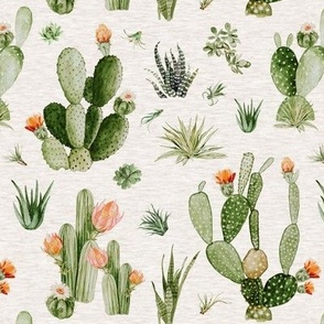 Cactus Fabric, Wallpaper and Home Decor | Spoonflower