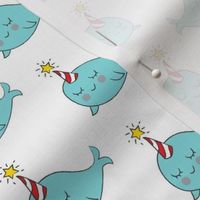 christmas narwhals