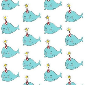 christmas narwhals