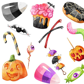 Pastel Halloween Treats