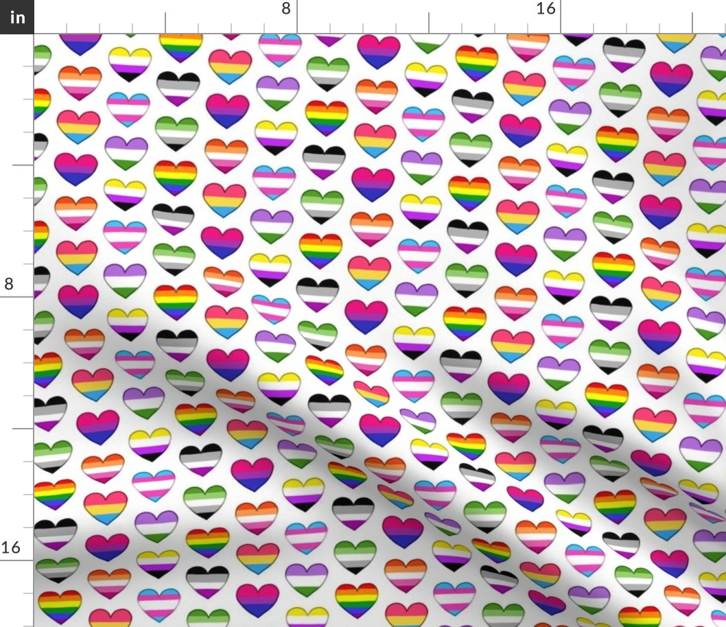 Pride Hearts Small