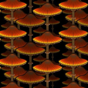 Brown Stacked Mushrooms