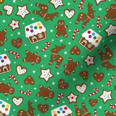 gingerbread fun green